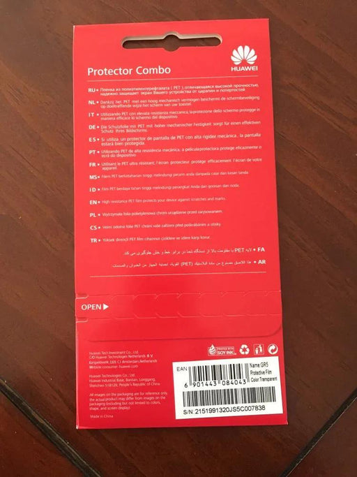 Huawei GR5 Screen Protector Clear 6901443084043 - LX2001 - Homewares, Outdoor, Phone Accessories, Cases, Speakers, Headphones + More -