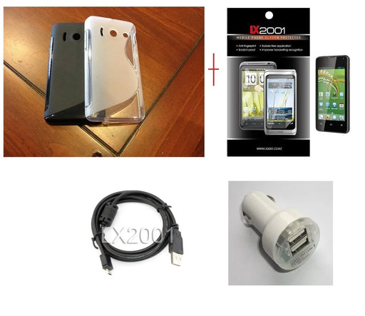 Huawei Ascend Y300 Case Dual USB PC Car Charger - LX2001 - Homewares, Outdoor, Phone Accessories, Cases, Speakers, Headphones + More -