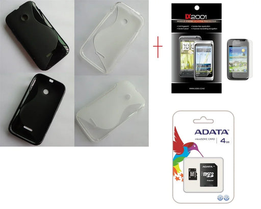 Huawei Ascend Y210 Case 4GB Screen Protector - LX2001 - Homewares, Outdoor, Phone Accessories, Cases, Speakers, Headphones + More -