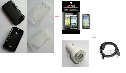 Huawei Ascend Y210 Case Dual USB PC Car Charger - LX2001 - Homewares, Outdoor, Phone Accessories, Cases, Speakers, Headphones + More -