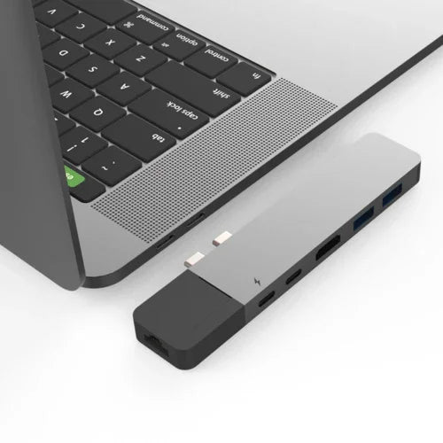 HyperDrive MacBook Pro NET Hub USB-C - Space Gray 6941921145125 - LX2001 - Homewares, Outdoor, Phone Accessories, Cases, Speakers, Headphones + More -