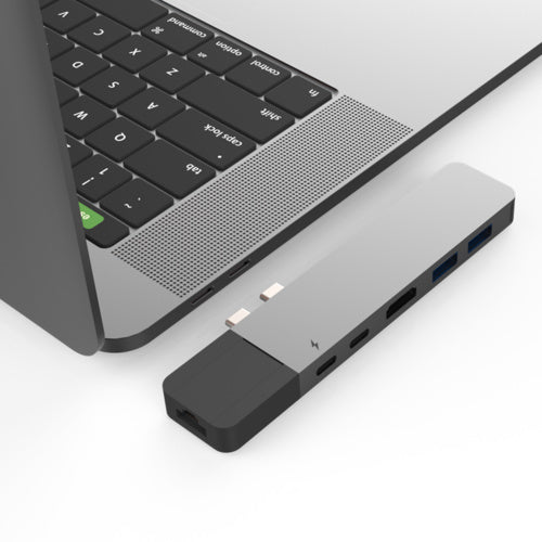 HyperDrive MacBook Pro NET Hub USB-C - Space Gray 6941921145125