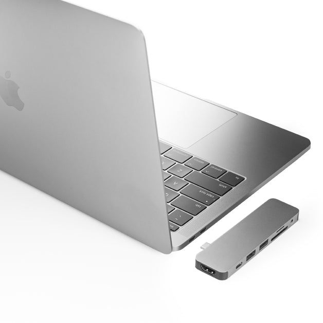 HyperDrive SOLO Hub MacBook / PC / USB-C Devices - Silver 6941921144975