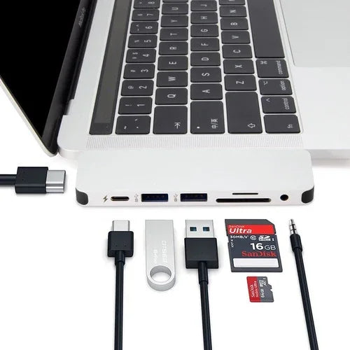 HyperDrive SOLO Hub MacBook / PC / USB-C Devices - Silver 6941921144975 - LX2001 - Homewares, Outdoor, Phone Accessories, Cases, Speakers, Headphones + More -