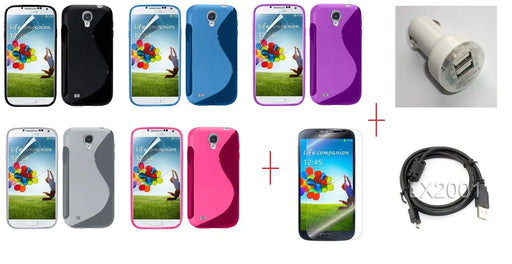 Samsung Galaxy S4 Case DUAL Charger USB PC Cable - LX2001 - Homewares, Outdoor, Phone Accessories, Cases, Speakers, Headphones + More -