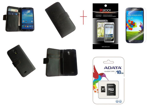 Samsung Galaxy S4 Leather Case 16GB MicroSD Card - LX2001 - Homewares, Outdoor, Phone Accessories, Cases, Speakers, Headphones + More -