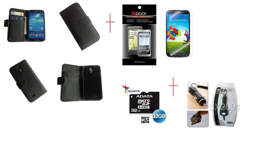 Samsung Galaxy S4 Leather Case 32GB Charger - LX2001 - Homewares, Outdoor, Phone Accessories, Cases, Speakers, Headphones + More -