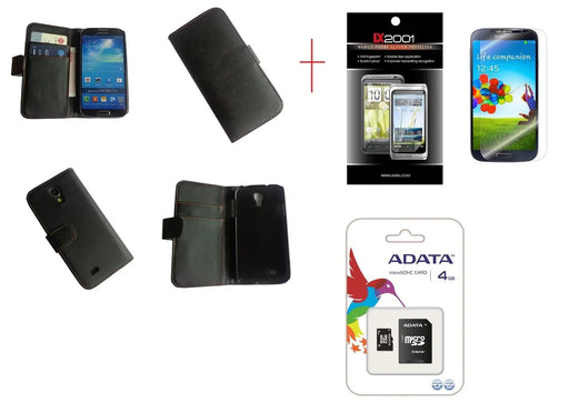 Samsung Galaxy S4 Leather Case 4GB MicroSD Card - LX2001 - Homewares, Outdoor, Phone Accessories, Cases, Speakers, Headphones + More -