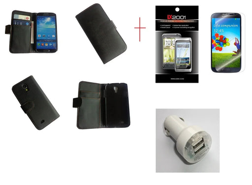 Samsung Galaxy S4 Leather Case Dual USB Charger - LX2001 - Homewares, Outdoor, Phone Accessories, Cases, Speakers, Headphones + More -