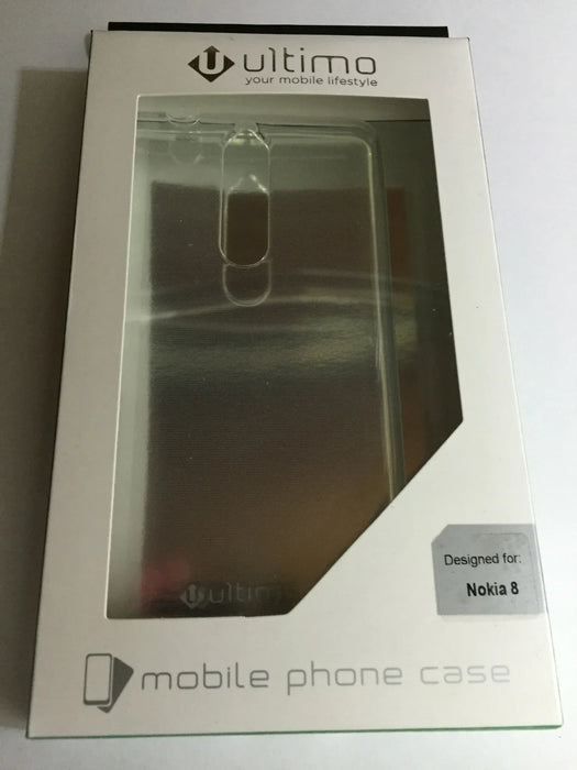 Ultimo Nokia 8 Gel Jell Jelly Case - Clear - LX2001 - Homewares, Outdoor, Phone Accessories, Cases, Speakers, Headphones + More -