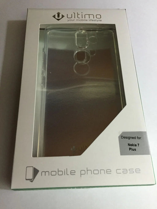 Ultimo Nokia 7 Plus Gel Case - Clear - LX2001 - Homewares, Outdoor, Phone Accessories, Cases, Speakers, Headphones + More -