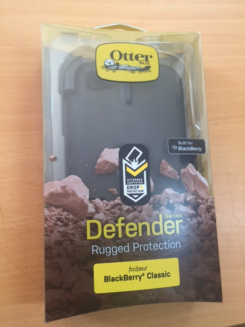 Otterbox BlackBerry Classic Defender Case - Black 77-51099 660543372349