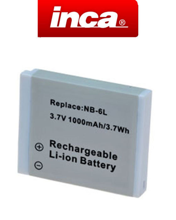 INCA Battery Compatible with CANON NB-6L IC780106