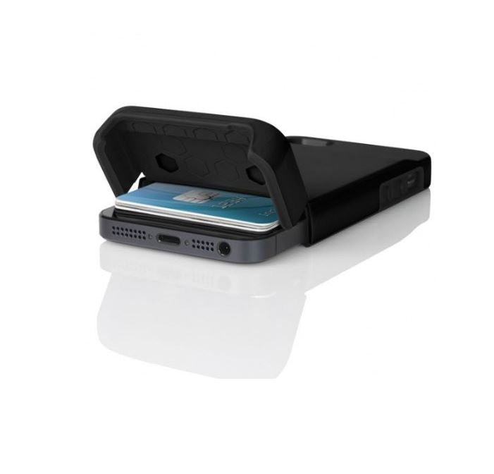 iPhone 5 Card Holder Case + Lightning Cable