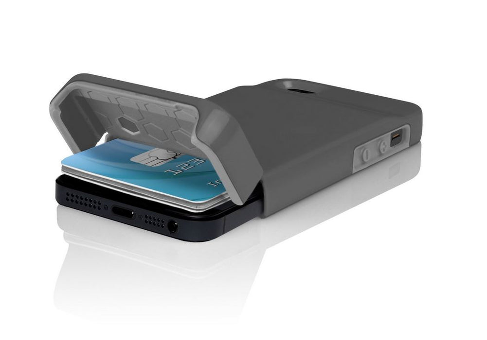 iPhone 5 Card Holder Case + Lightning Cable