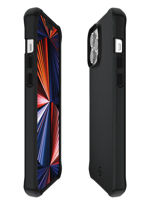 ITSKINS Apple iPhone 13 Pro Max 6.7" Hybrid Mag Ballistic Case - Black AP2M-HMABA-BLCK - LX2001 - Homewares, Outdoor, Phone Accessories, Cases, Speakers, Headphones + More -
