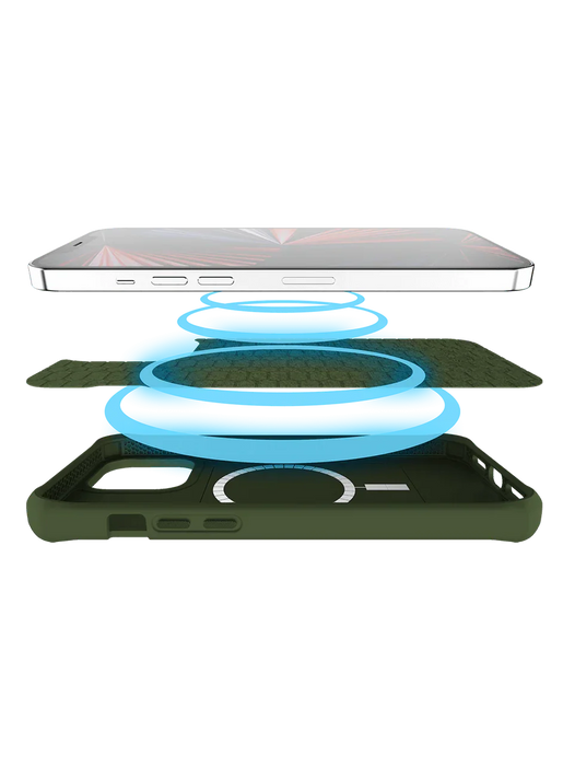ITSKINS Apple iPhone 13 Pro Max 6.7" Hybrid Mag Ballistic Case - Olive Green AP2M-HMABA-KAKI - LX2001 - Homewares, Outdoor, Phone Accessories, Cases, Speakers, Headphones + More -