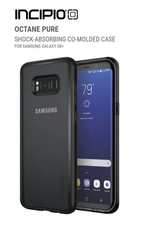 Incipio Samsung Galaxy S8+ / S8 Plus Incipio Octane Pure Case - Black SA-843-BLK - LX2001 - Homewares, Outdoor, Phone Accessories, Cases, Speakers, Headphones + More -