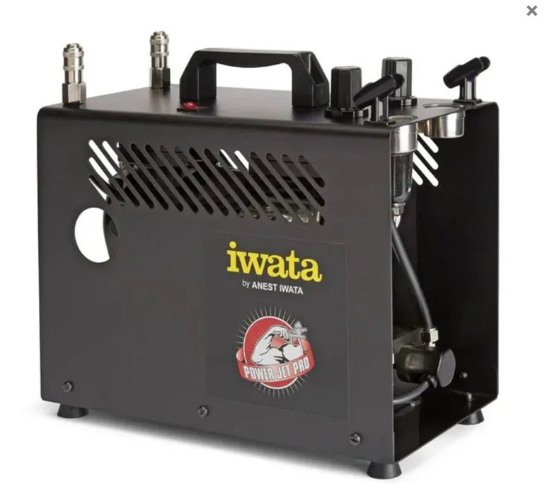 Iwata Air Brush Compressor Power Jet Pro - Dual / 2x Use IS975 - LX2001 - Homewares, Outdoor, Phone Accessories, Cases, Speakers, Headphones + More -