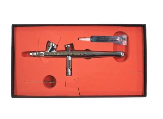 Iwata Revolution HP-BR Gravity Feed Dual Action Airbrush HP.BR R2500 - LX2001 - Homewares, Outdoor, Phone Accessories, Cases, Speakers, Headphones + More -