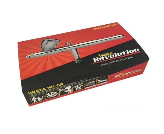 Iwata Revolution HP-CR Gravity Feed Dual Action Airbrush FIW269-AIRBRUSH R4500 - LX2001 - Homewares, Outdoor, Phone Accessories, Cases, Speakers, Headphones + More -