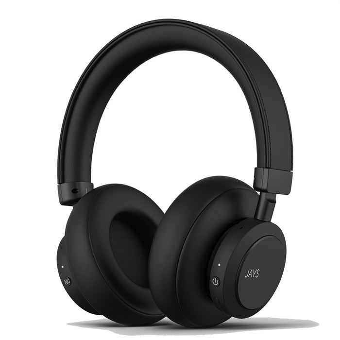 JAYS q-Seven Wireless Bluetooth Headphones - Black T00231 7350033656112