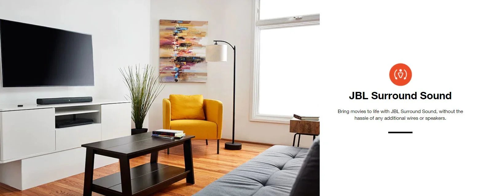 JBL Bar Studio 2 / 2.0 Channel Soundbar with Bluetooth JBLBARSBLKAS 050036338974 - LX2001 - Homewares, Outdoor, Phone Accessories, Cases, Speakers, Headphones + More -