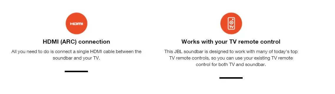 JBL Bar Studio 2 / 2.0 Channel Soundbar with Bluetooth JBLBARSBLKAS 050036338974 - LX2001 - Homewares, Outdoor, Phone Accessories, Cases, Speakers, Headphones + More -