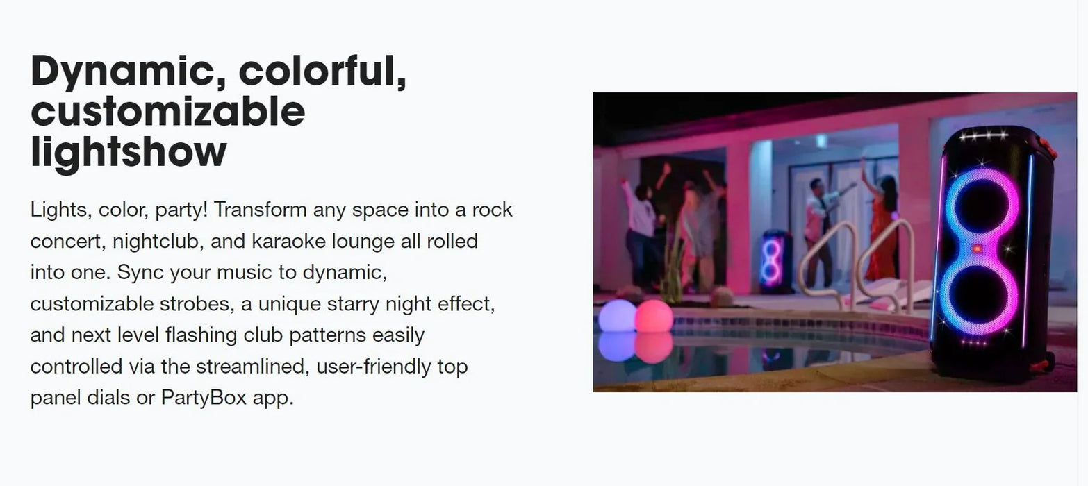 JBL PartyBox 710 Portable Bluetooth Speaker - LX2001 - Homewares, Outdoor, Phone Accessories, Cases, Speakers, Headphones + More -