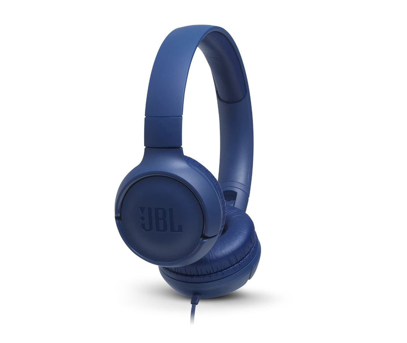 JBL Tune 500 Headphones - Blue JBLT500BLU 6925281939945