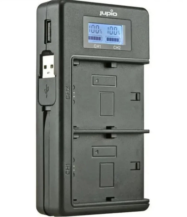 Jupio USB dedicated duo charger with lcd for CANON LP-E12 BATTERIES - LX2001 - Homewares, Outdoor, Phone Accessories, Cases, Speakers, Headphones + More -