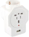 Jackson Europe Bali USA Japan Travel Adapter PTAMULTI2USB 9318054122885 - LX2001 - Homewares, Outdoor, Phone Accessories, Cases, Speakers, Headphones + More -