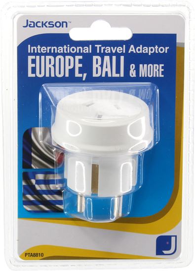 Jackson Europe France Germany Travel Adapter PTA8810 9318054188102