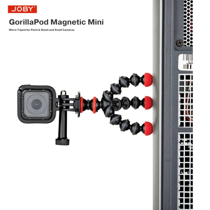 Joby GorillaPod Magnetic Mini Tripod + Joby GripTight ONE Mount - Black JB01504 + JB01490