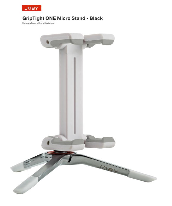 Joby GripTight ONE Micro Stand Tripod - White / Chrome JB01493