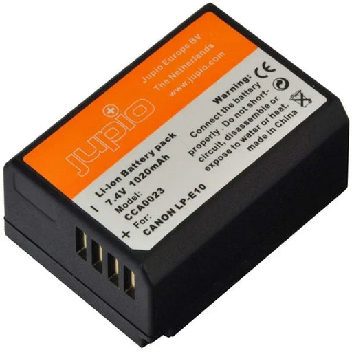 Jupio Canon LP-E10 Lithium-Ion Camera Battery Pack (7.4V, 1020mAh) CCA0023 - LX2001 - Homewares, Outdoor, Phone Accessories, Cases, Speakers, Headphones + More -