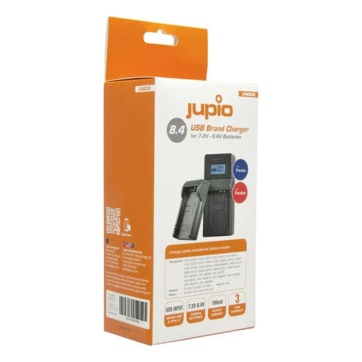 Jupio Panasonic Brand 7.4V - 8.4V USB Battery Charger LPA0038 - LX2001 - Homewares, Outdoor, Phone Accessories, Cases, Speakers, Headphones + More -