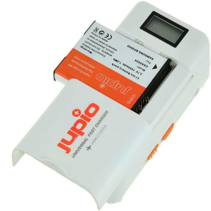 Jupio UNIVERSAL FAST CHARGER WORLD EDITION WITH LCD