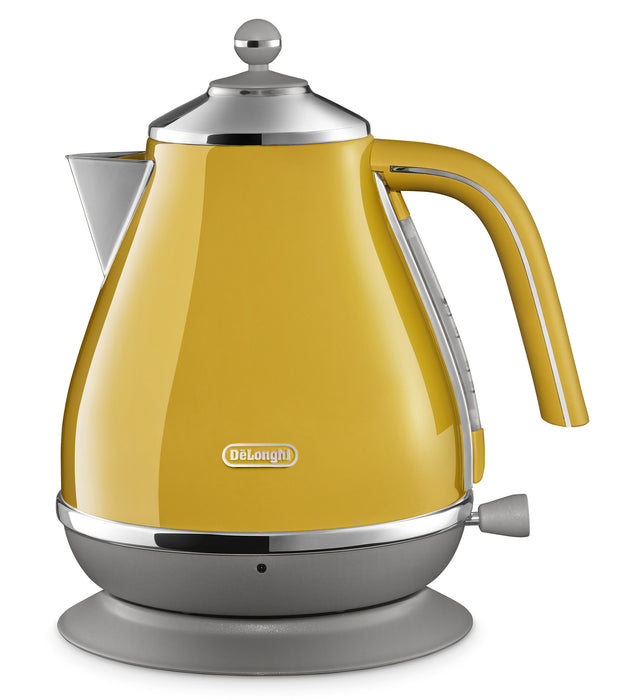 DeLonghi Icona Capitals Kettle - Yellow - LX2001 - Homewares, Outdoor, Phone Accessories, Cases, Speakers, Headphones + More -