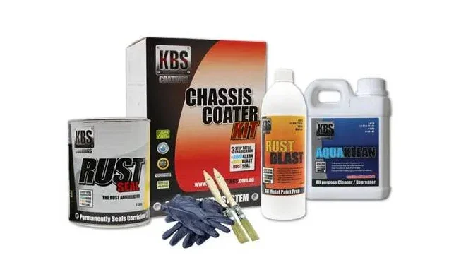 KBS Chassis Coater Kit for Full Size Car / Ute - Silver 57003 - LX2001 - Homewares, Outdoor, Phone Accessories, Cases, Speakers, Headphones + More -