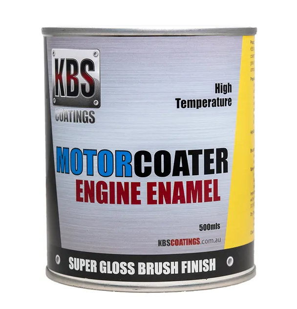 KBS Engine Enamel Motorcoater Aluminium 500ML 69303