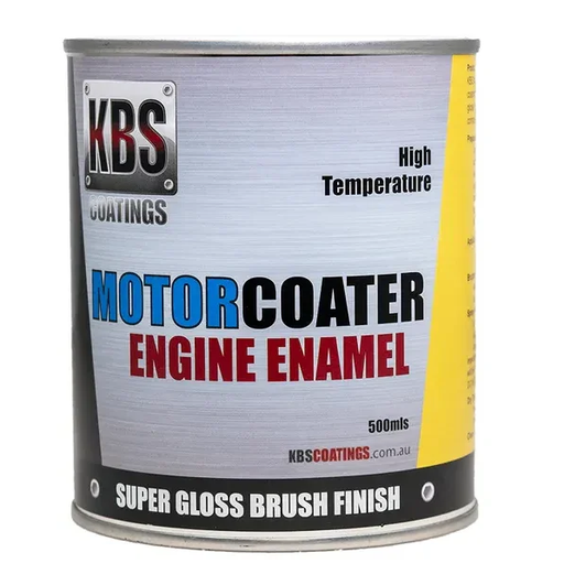 KBS Engine Enamel Motorcoater Chevy Dark Charcoal 500ML 69325 - LX2001 - Homewares, Outdoor, Phone Accessories, Cases, Speakers, Headphones + More -