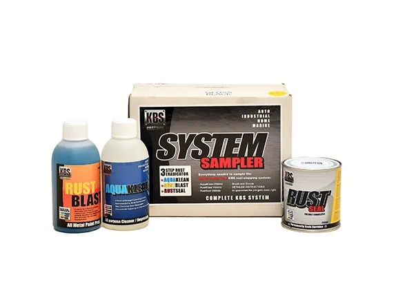 KBS Eradicate Rust Small Machines Repair Kit Gloss Black 50001