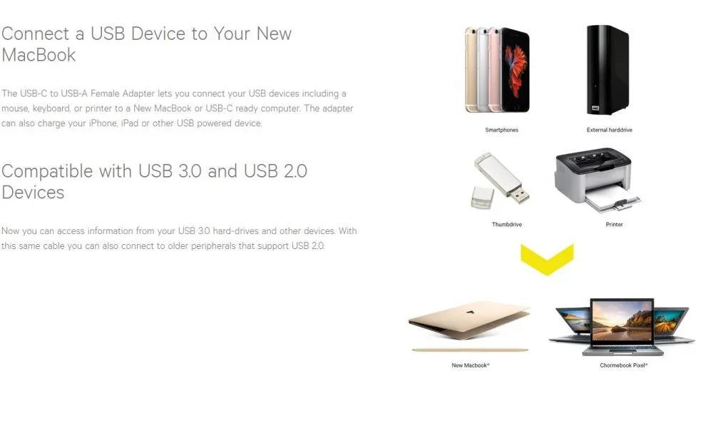 Kanex USB-A TO USB-C Cable KU3CAPV1-GD KU3CAPV1-SG - LX2001 - Homewares, Outdoor, Phone Accessories, Cases, Speakers, Headphones + More -