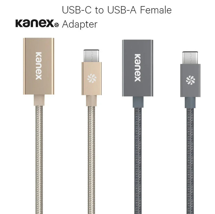 Kanex USB-A TO USB-C Cable KU3CAPV1-GD KU3CAPV1-SG - LX2001 - Homewares, Outdoor, Phone Accessories, Cases, Speakers, Headphones + More -