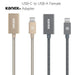 Kanex USB-A TO USB-C Cable KU3CAPV1-GD KU3CAPV1-SG - LX2001 - Homewares, Outdoor, Phone Accessories, Cases, Speakers, Headphones + More -