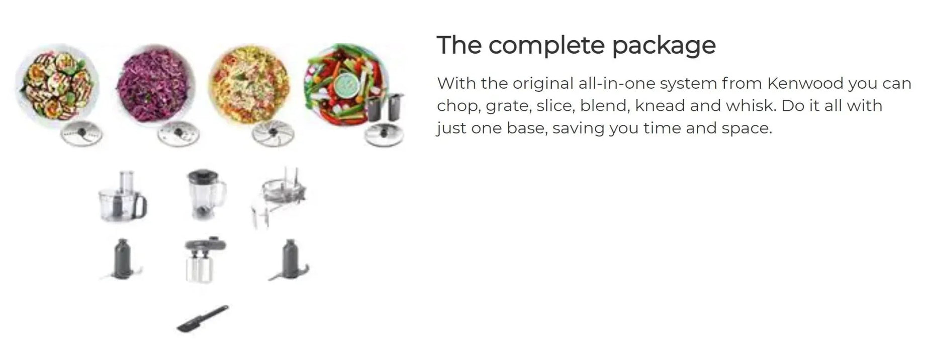 Kenwood MultiPro Compact Food Processor FDM304SS 5011423002972 - LX2001 - Homewares, Outdoor, Phone Accessories, Cases, Speakers, Headphones + More -