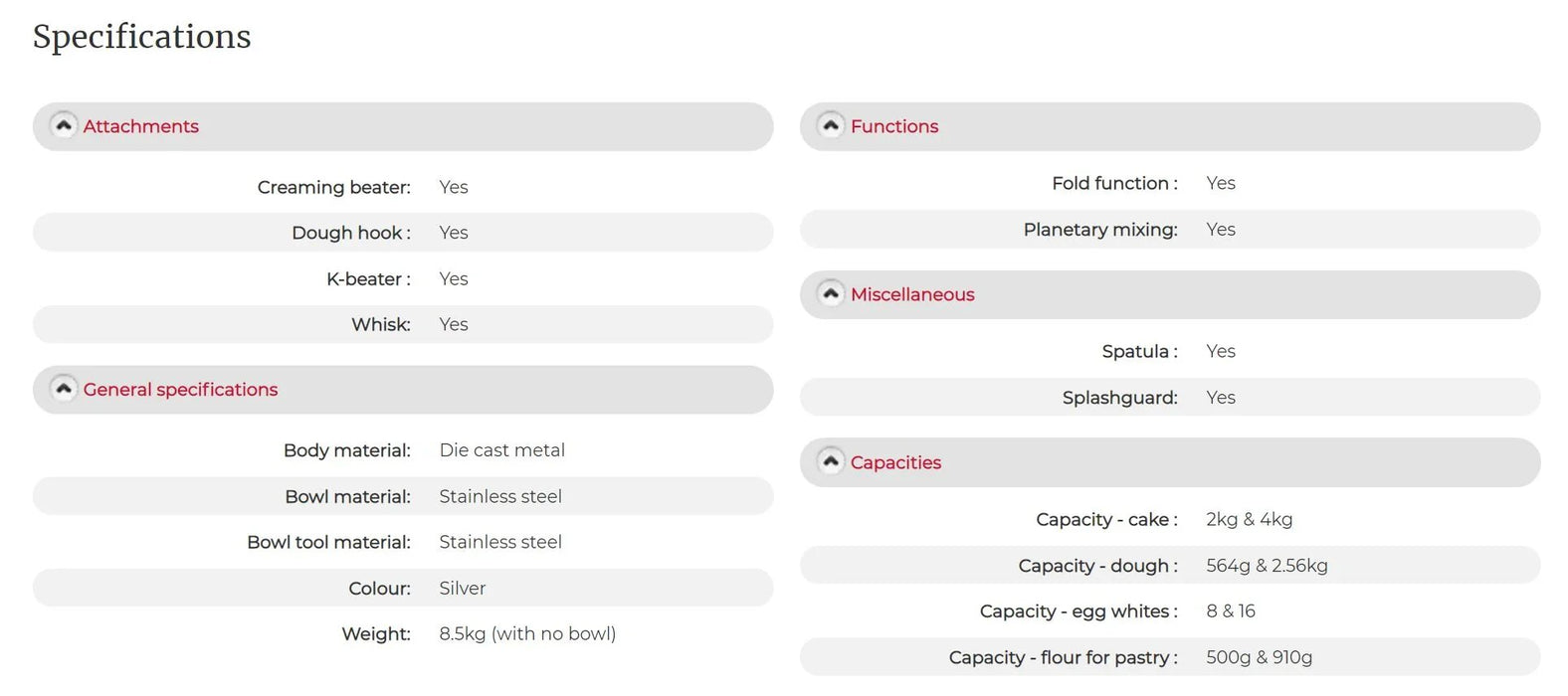 Kenwood Titanium Chef Patissier Stand Mixer XL KWL90004SI 5011423001807 - LX2001 - Homewares, Outdoor, Phone Accessories, Cases, Speakers, Headphones + More -