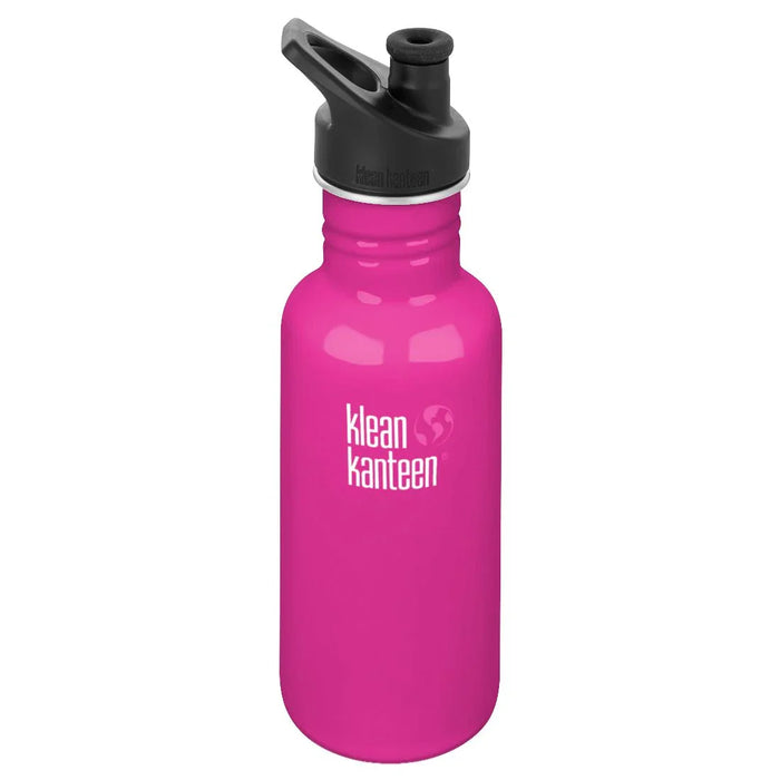 Klean Kanteen Classic 532ml / 18oz Water Bottle - Wild Orchid Pink K18CPPS-WO-A - LX2001 - Homewares, Outdoor, Phone Accessories, Cases, Speakers, Headphones + More -