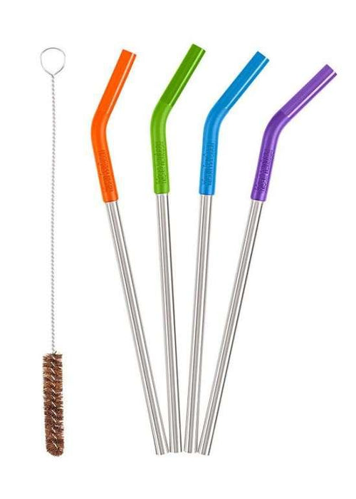 Klean Kanteen Straws Multi Colour - 4 Pack KSTRAWCLR-4PK - LX2001 - Homewares, Outdoor, Phone Accessories, Cases, Speakers, Headphones + More -
